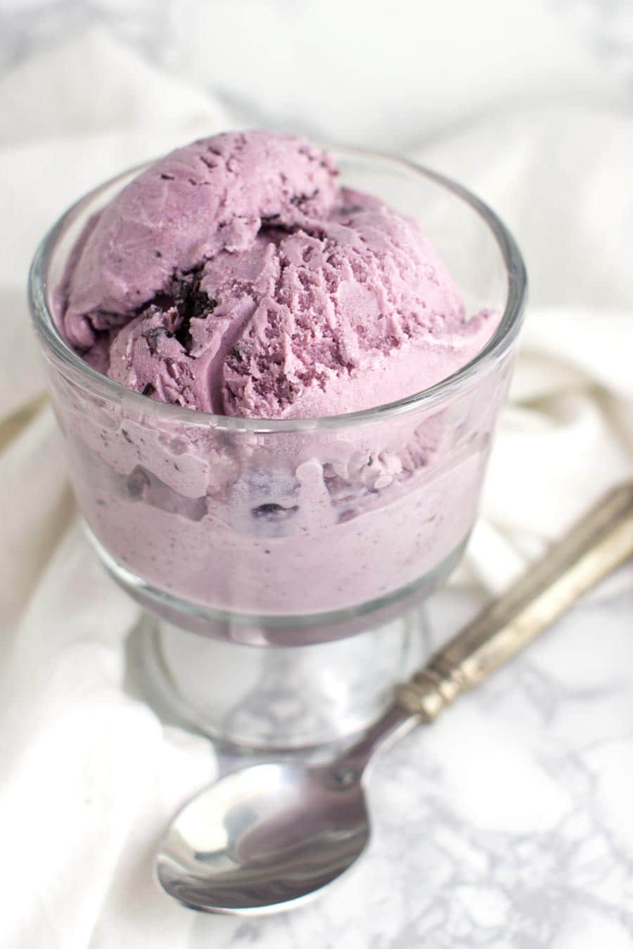 Black Plum Ice Cream recipe from acleanplate.com #paleo #aip #autoimmuneprotocol
