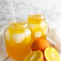 Orange Cream Soda recipe from acleanplate.com #paleo #aip #autoimmuneprotocol