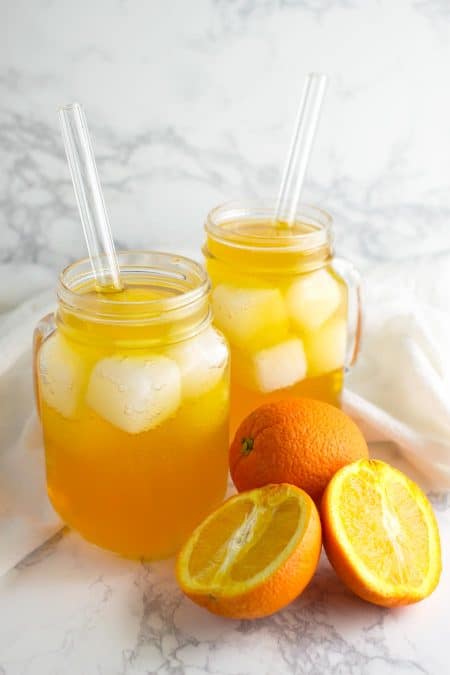 Orange Cream Soda recipe from acleanplate.com #paleo #aip #autoimmuneprotocol
