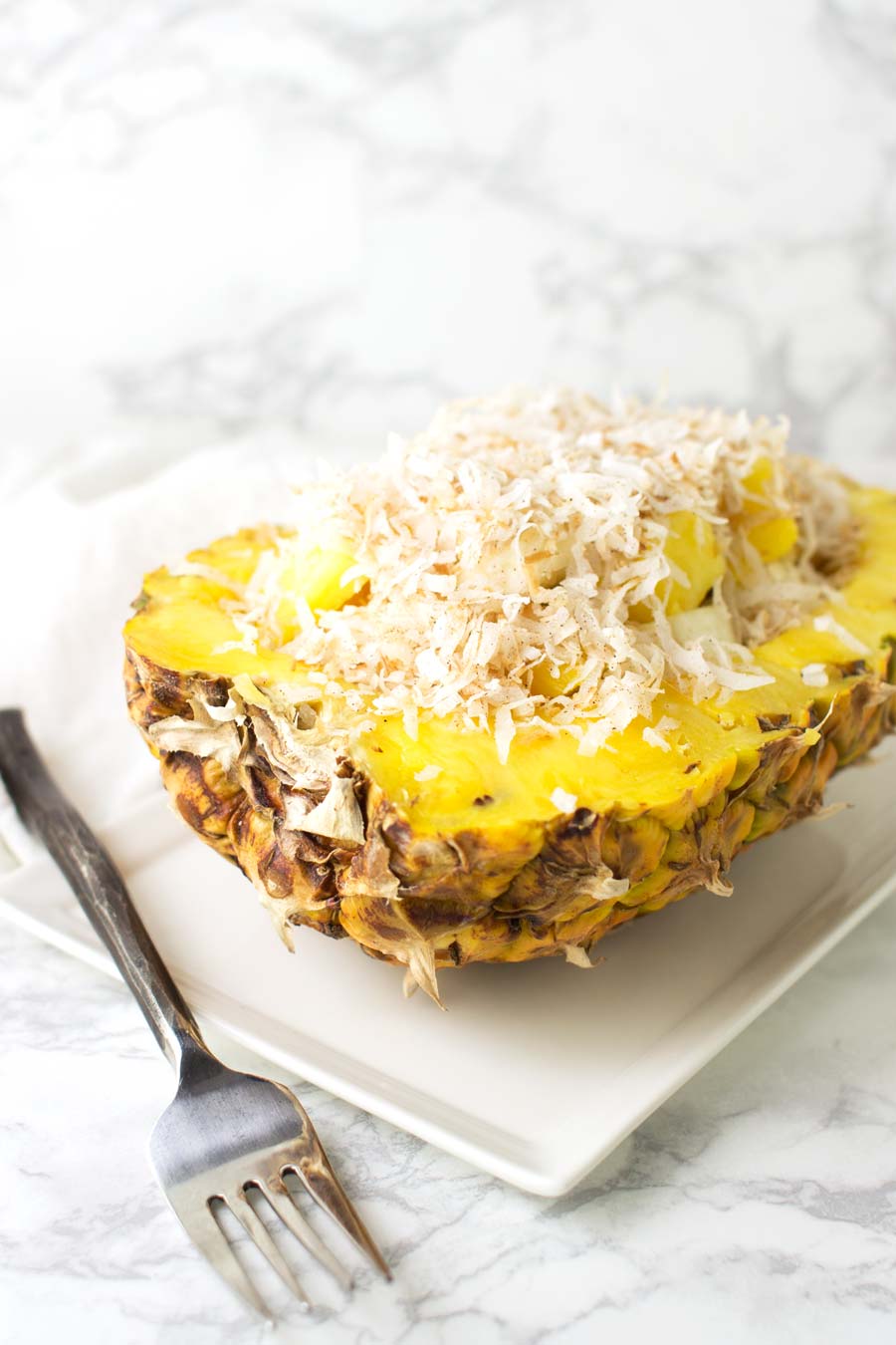 Stuffed Pineapple recipe from acleanplate.com #paleo #aip #glutenfree