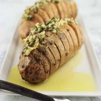 Hasselback Sweet Potatoes