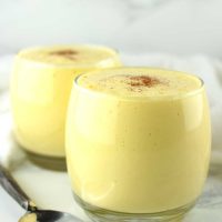 AIP Minty Mango Lassi recipe from acleanplate.com #aip #autoimmuneprotocol #paleo