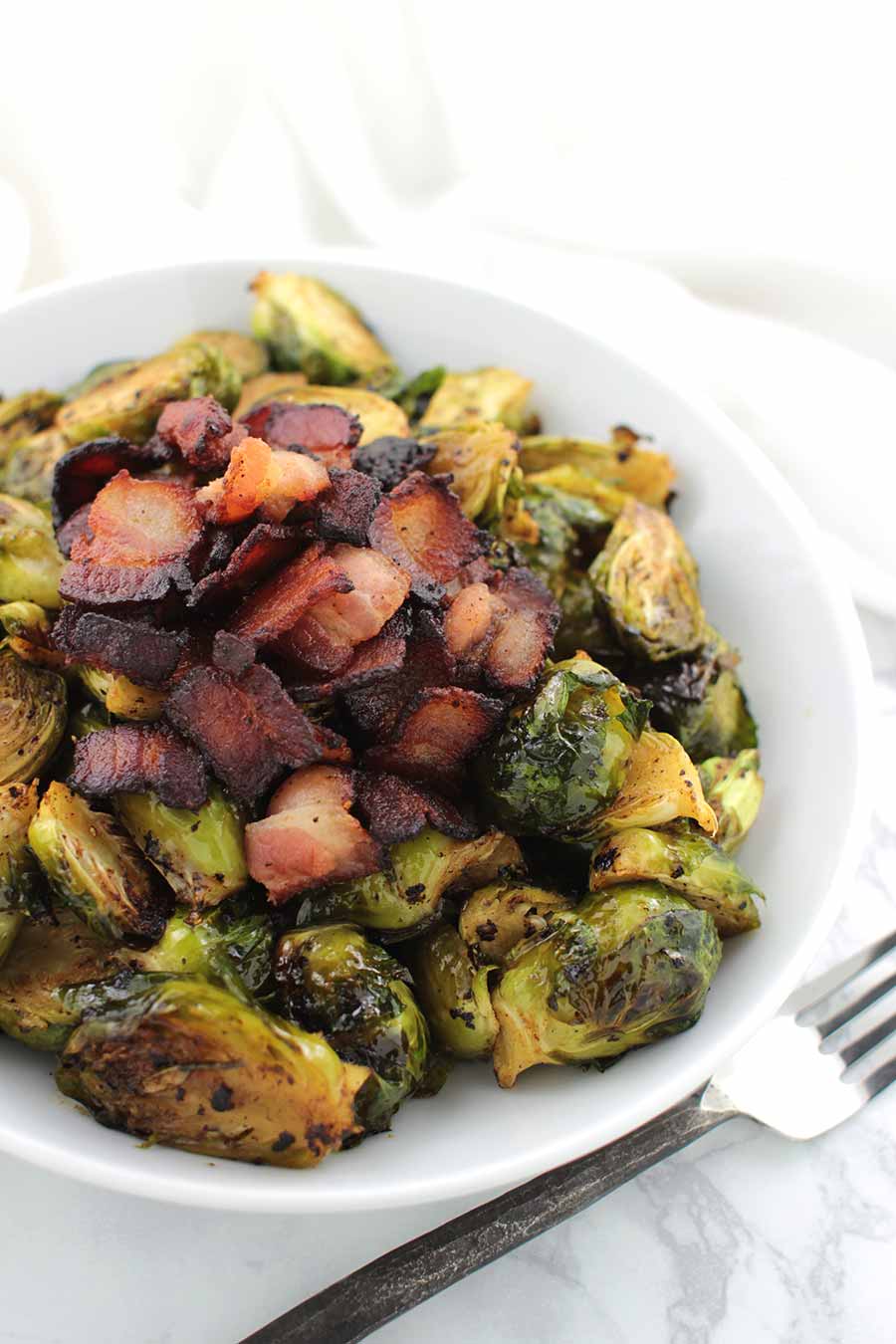 Maple-Bacon Brussels Sprouts