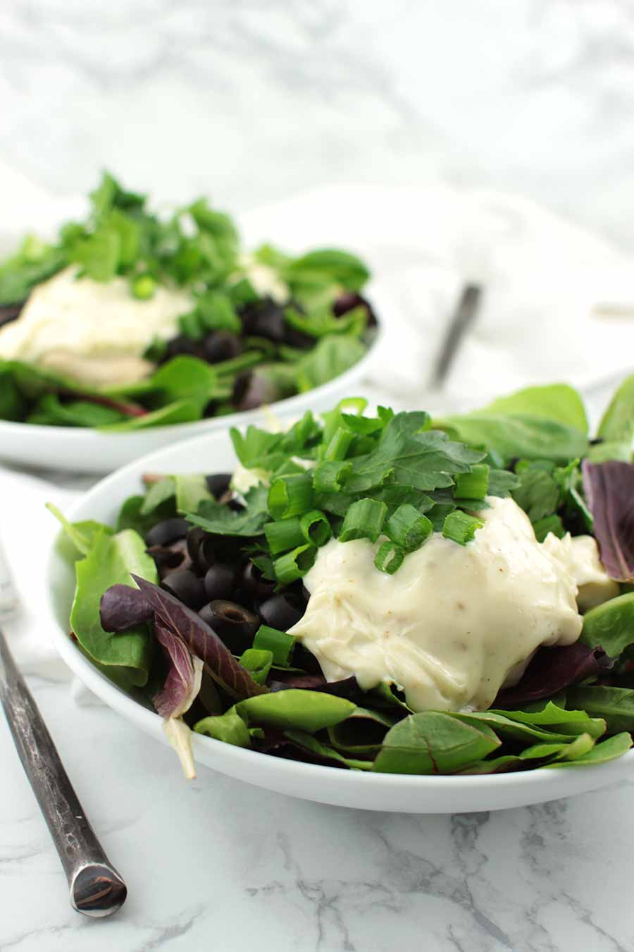 AIP Chicken Caesar Salad recipe from acleanplate.com #aip #autoimmuneprotocol #paleo