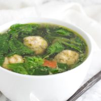 Italian Wedding Soup recipe on acleanplate.com #paleo #aip #autoimmuneprotocol