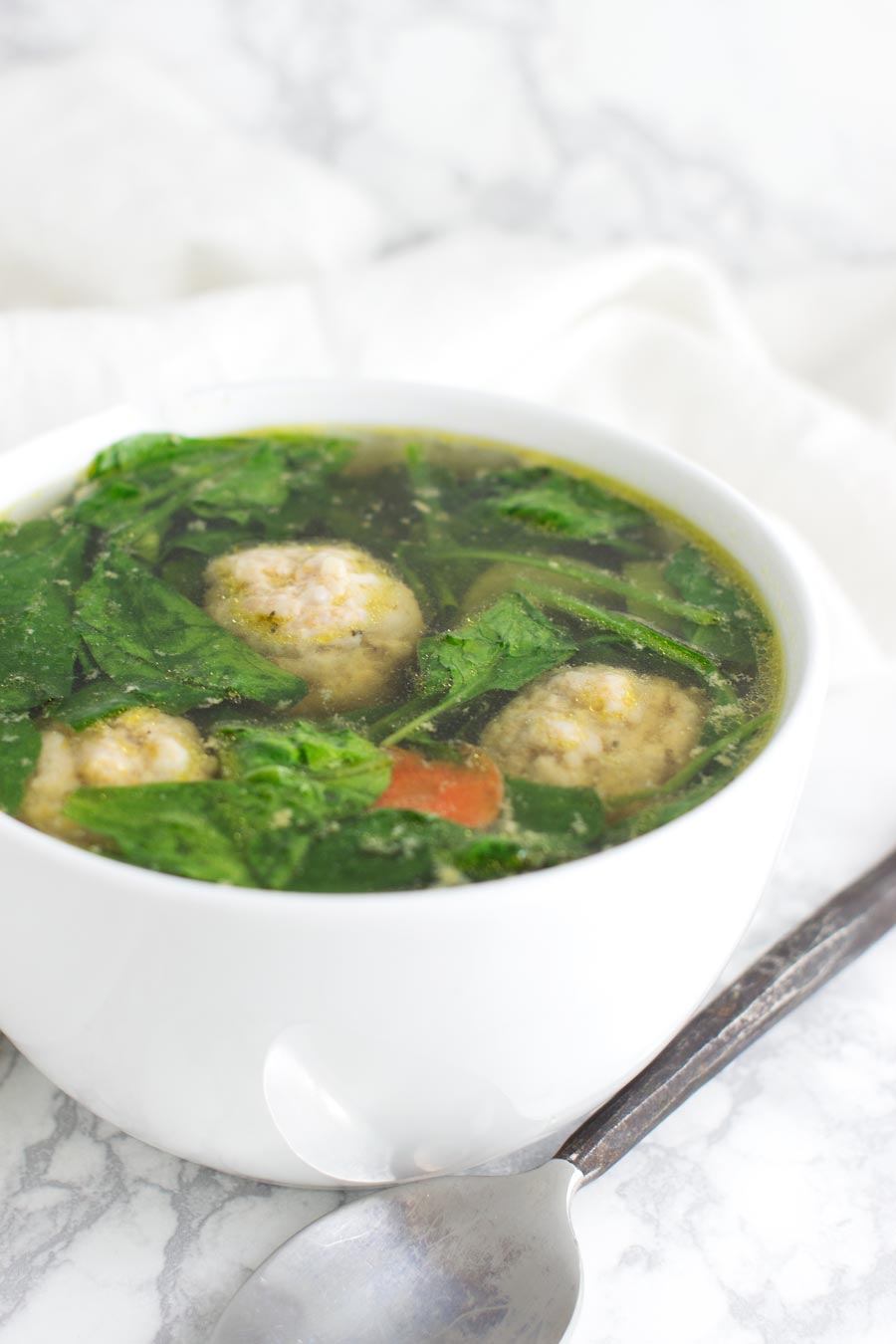 Italian Wedding Soup recipe on acleanplate.com #paleo #aip #autoimmuneprotocol