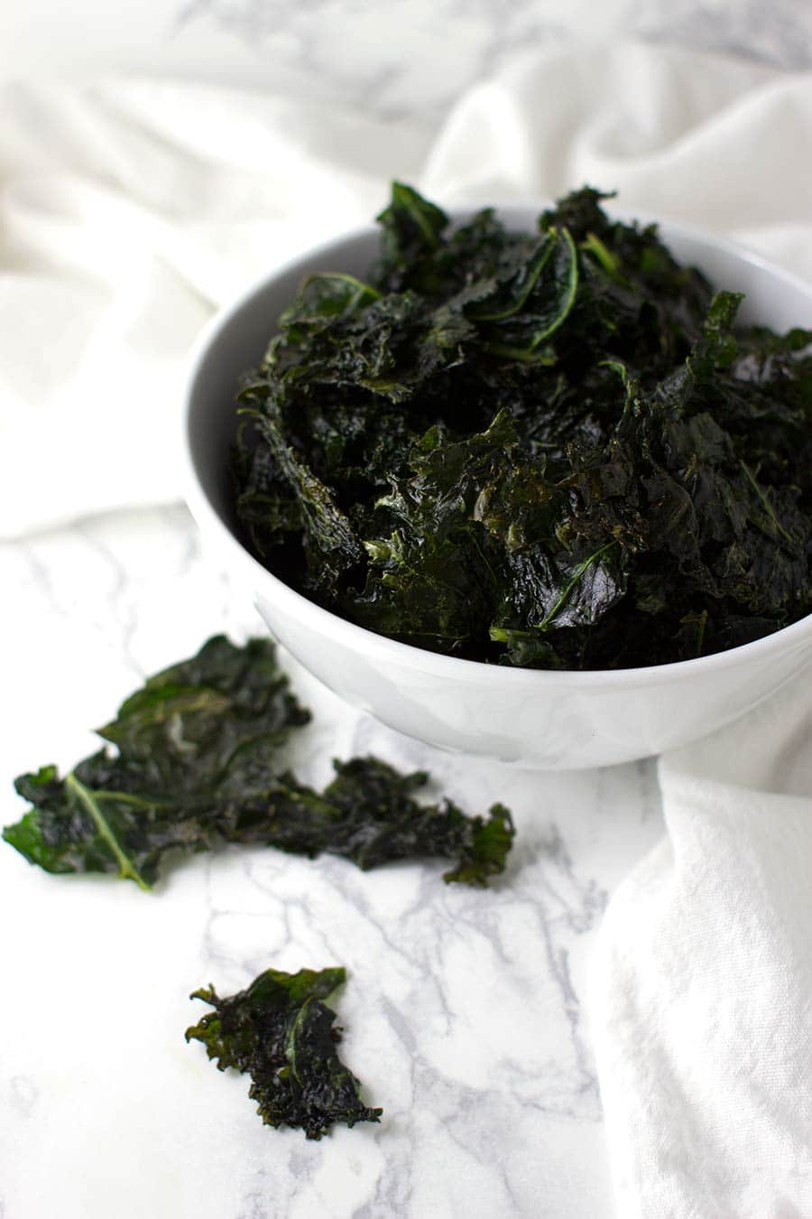 Garlic Salt Kale Chips