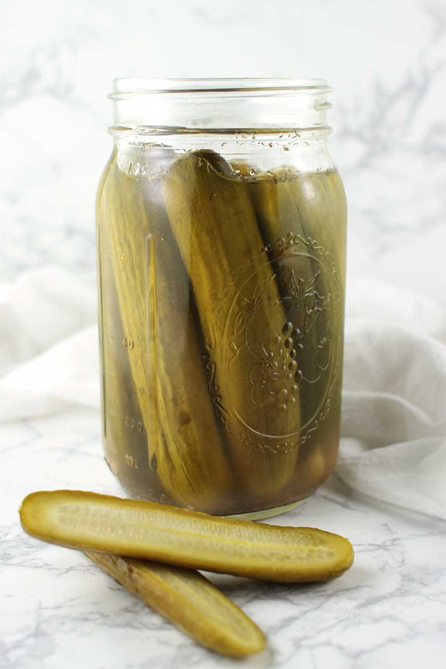 Homemade Garlic Dill Pickles | A Clean Plate