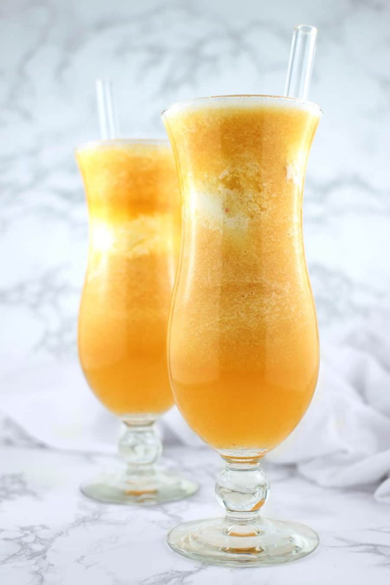 Peach Tea Float