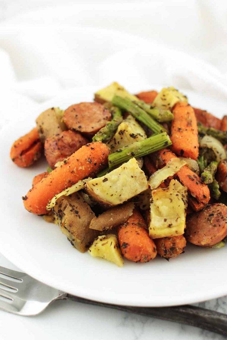 Roasted Sausage and Vegetables