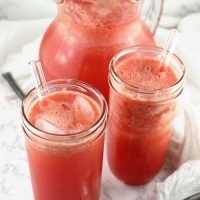 Watermelon Lemonade recipe from acleanplate.com #aip #paleo #glutenfree