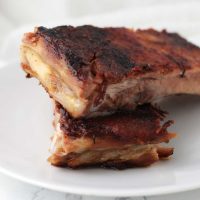 AIP Applesauce Pork Ribs