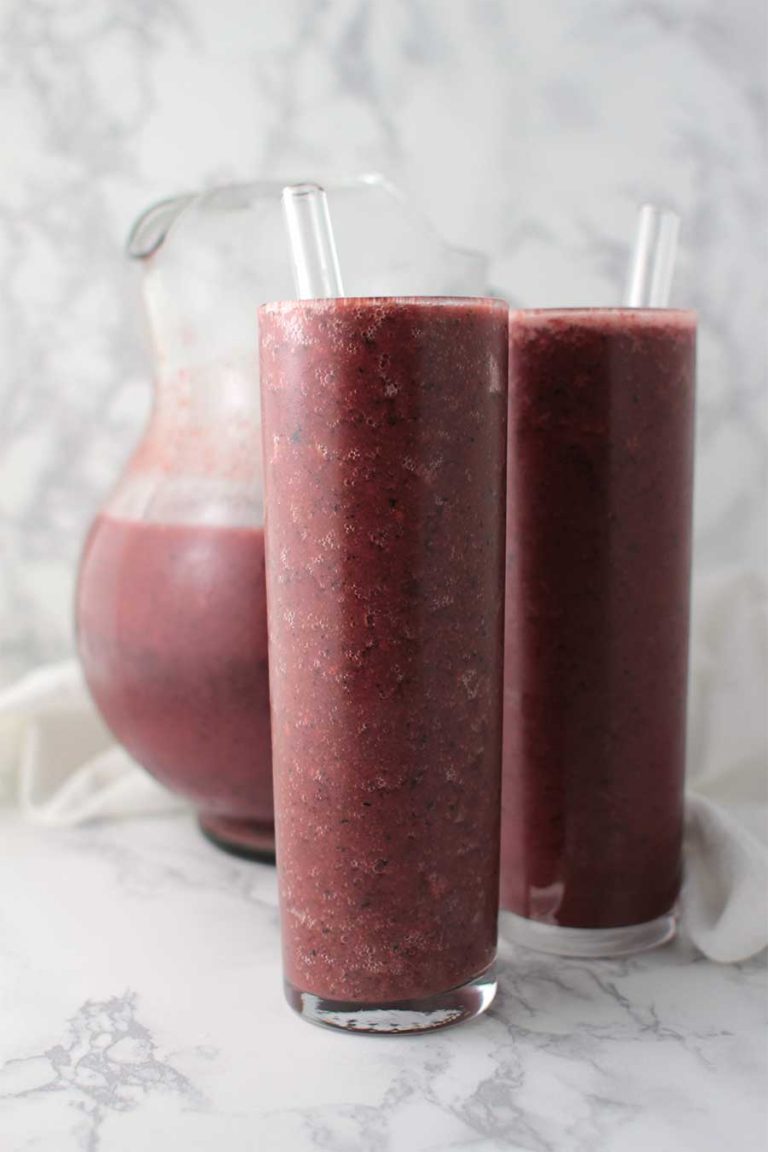 Blueberry Melon Agua Fresca