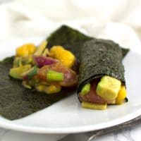 Rice-Free Nori Rolls recipe from acleanplate.com #aip #paleo #autoimmuneprotocol