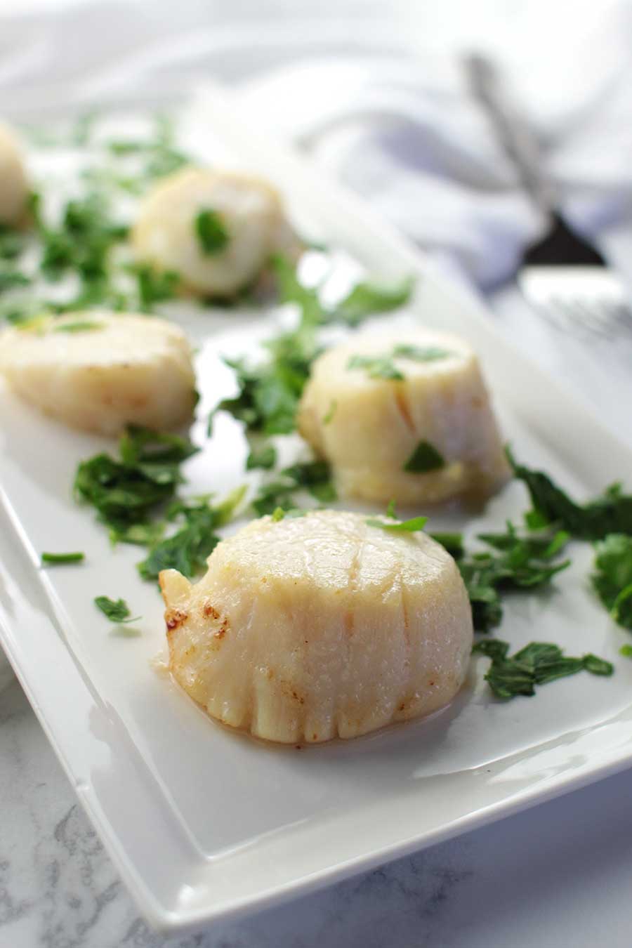 Seasoned Scallops