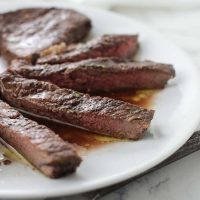 Balsamic-Rosemary Steaks