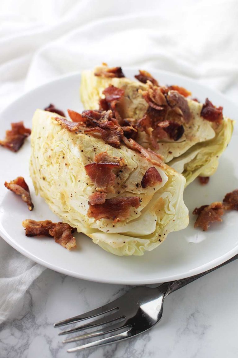 Garlic-Bacon Cabbage