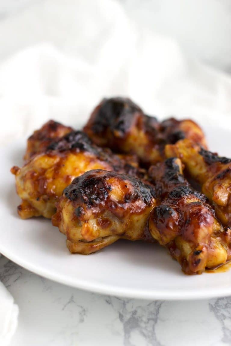 BBQ Apricot Chicken Wings