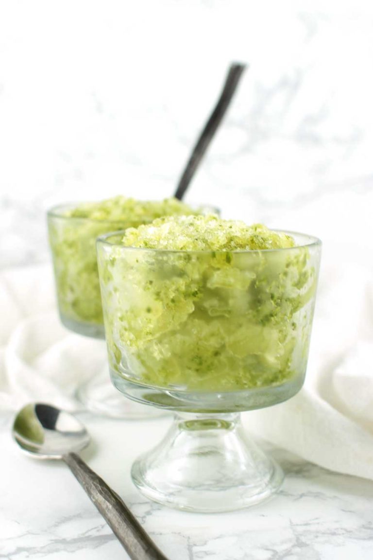 Lemon-Basil Granita