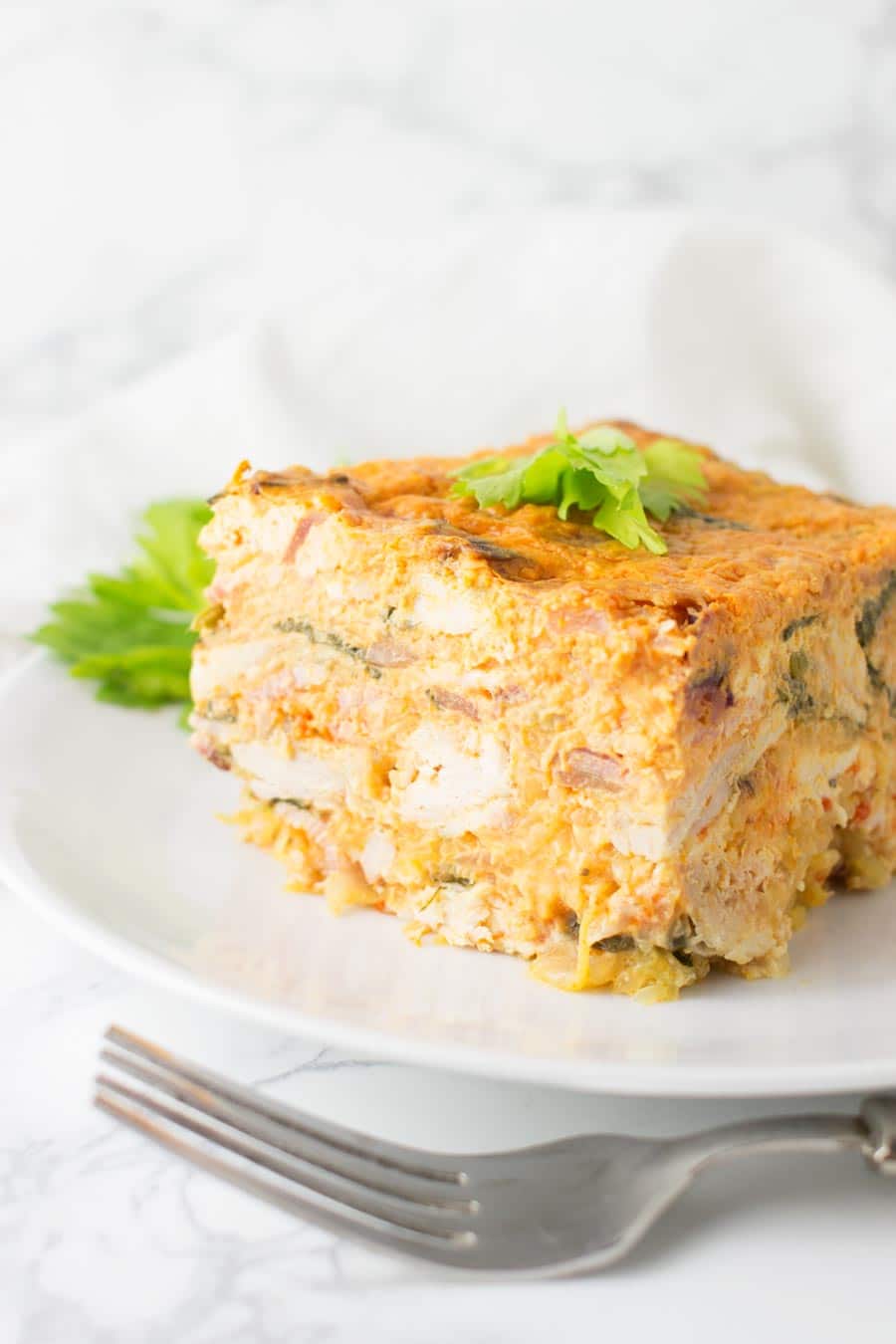 BBQ Chicken Casserole recipe from acleanplate.com #aip #paleo #autoimmuneprotocol