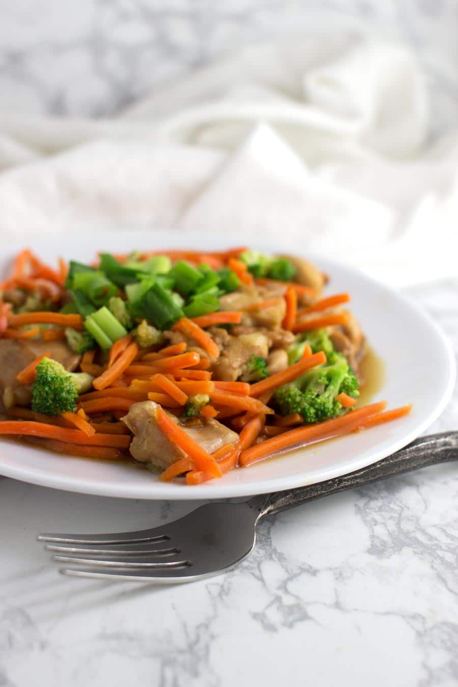 Chicken Broccoli Stir-Fry recipe from acleanplate.com #paleo #aip #autoimmuneprotocol