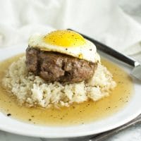 Loco Moco with Cauliflower Rice