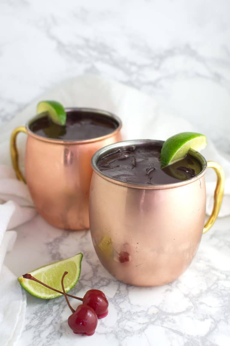 Virgin Cherry Moscow Mules