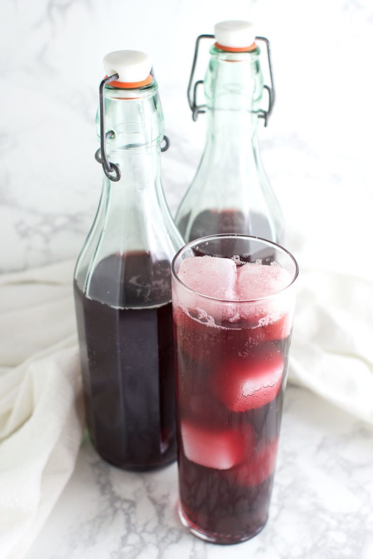 Ginger Grape Soda recipe from acleanplate.com #paleo #aip #autoimmuneprotocol