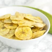 Sour Cream and Onion Plantain Chips recipe from acleanplate.com #paleo #aip #autoimmuneprotocol