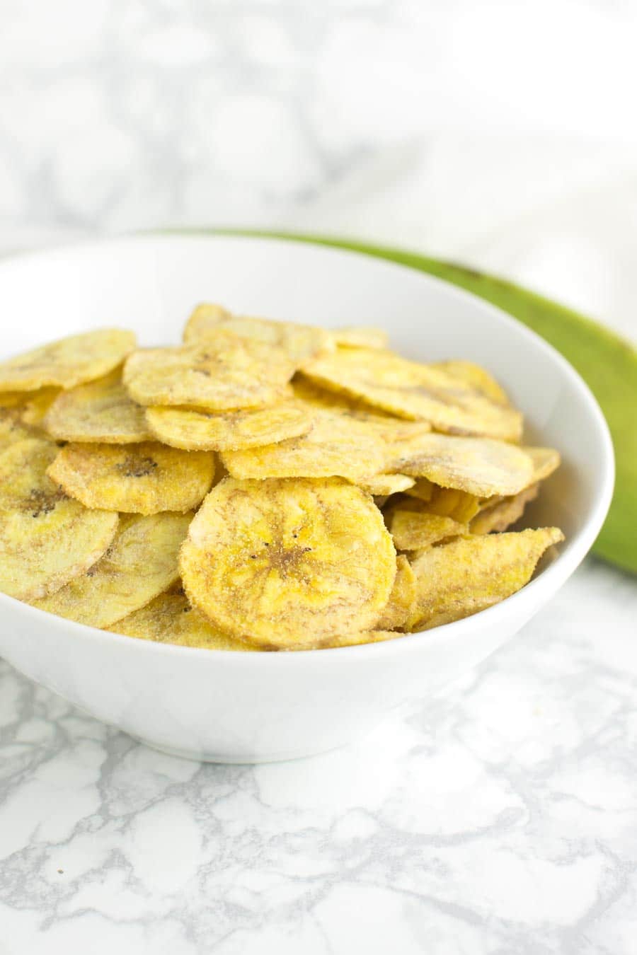 Sour Cream and Onion Plantain Chips recipe from acleanplate.com #paleo #aip #autoimmuneprotocol