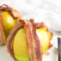 Bacon Baked Apples recipe from acleanplate.com #paleo #aip #autoimmuneprotocol