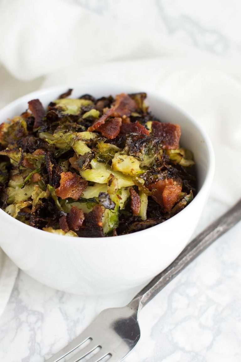 Bacon Ranch Brussels Sprouts