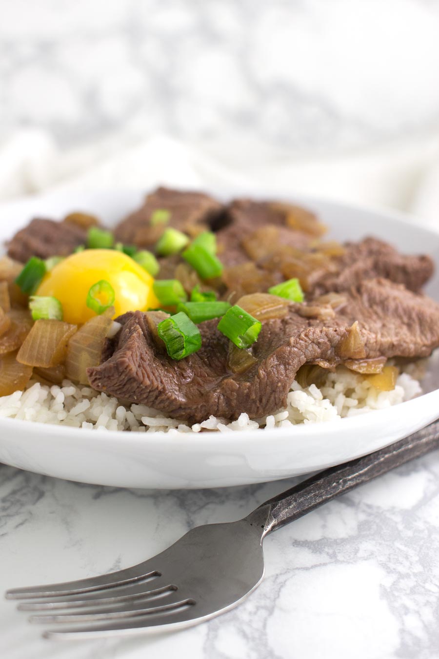 Gyudon recipe from acleanplate.com #paleo #glutenfree #grainfree