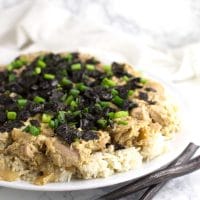 Oyakodon recipe from acleanplate.com #paleo #glutenfree #grainfree