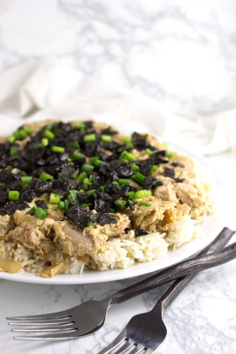 Oyakodon with Cauliflower Rice