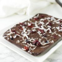 Cranberry Carob Bark recipe from acleanplate.com #paleo #aip #glutenfree