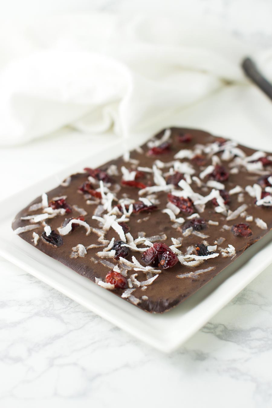 Cranberry Carob Bark recipe from acleanplate.com #paleo #aip #glutenfree