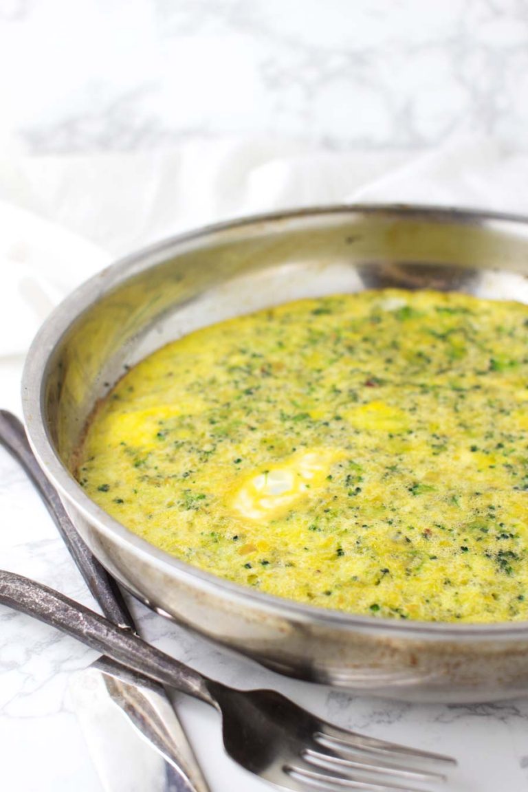 Broccoli Spinach Frittata