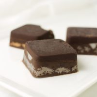 Copycat Cadbury Creme Squares recipe from acleanplate.com #paleo #aip #glutenfree