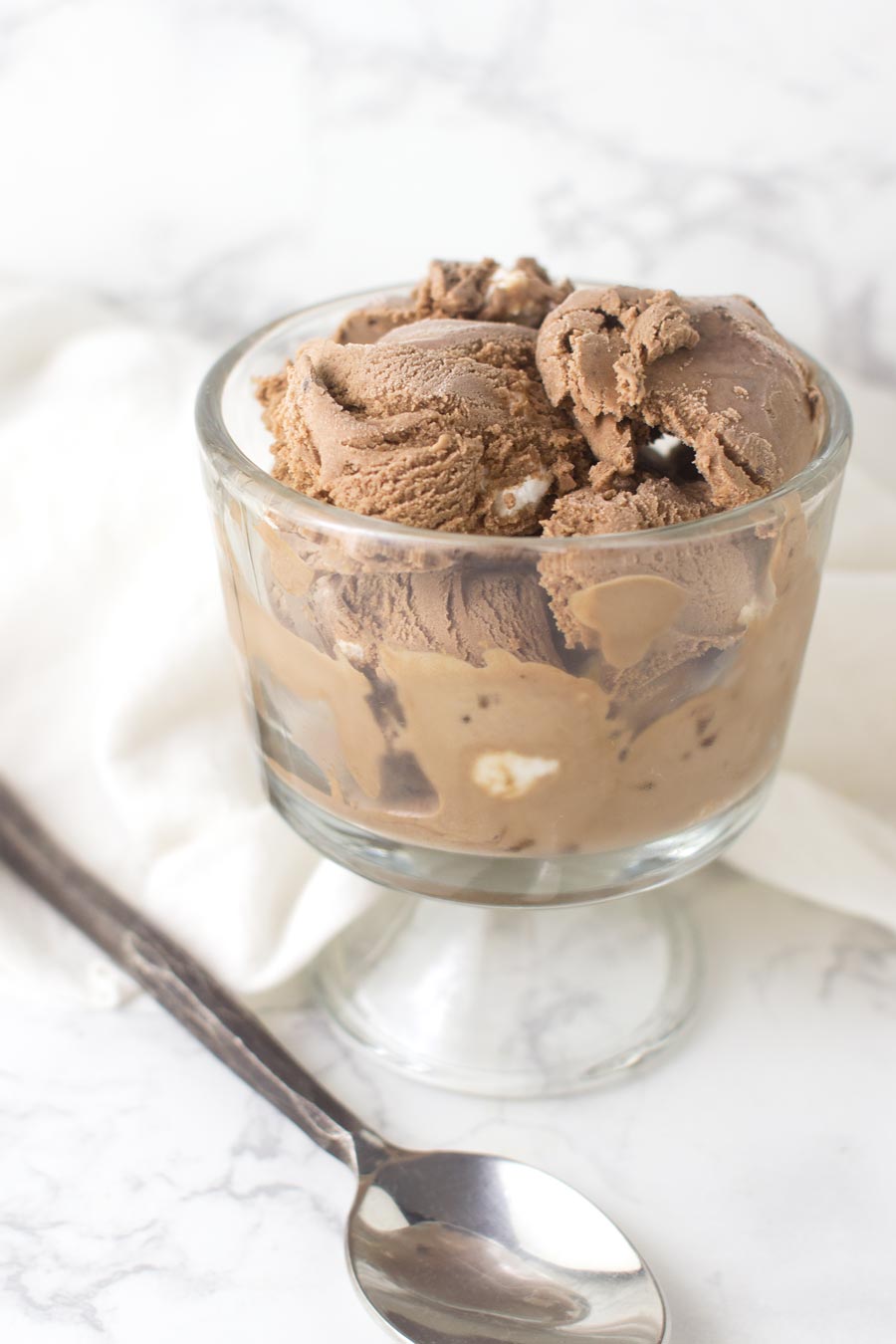 Dairy-Free Rocky Road Ice Cream recipe from acleanplate.com #paleo #aip #glutenfree