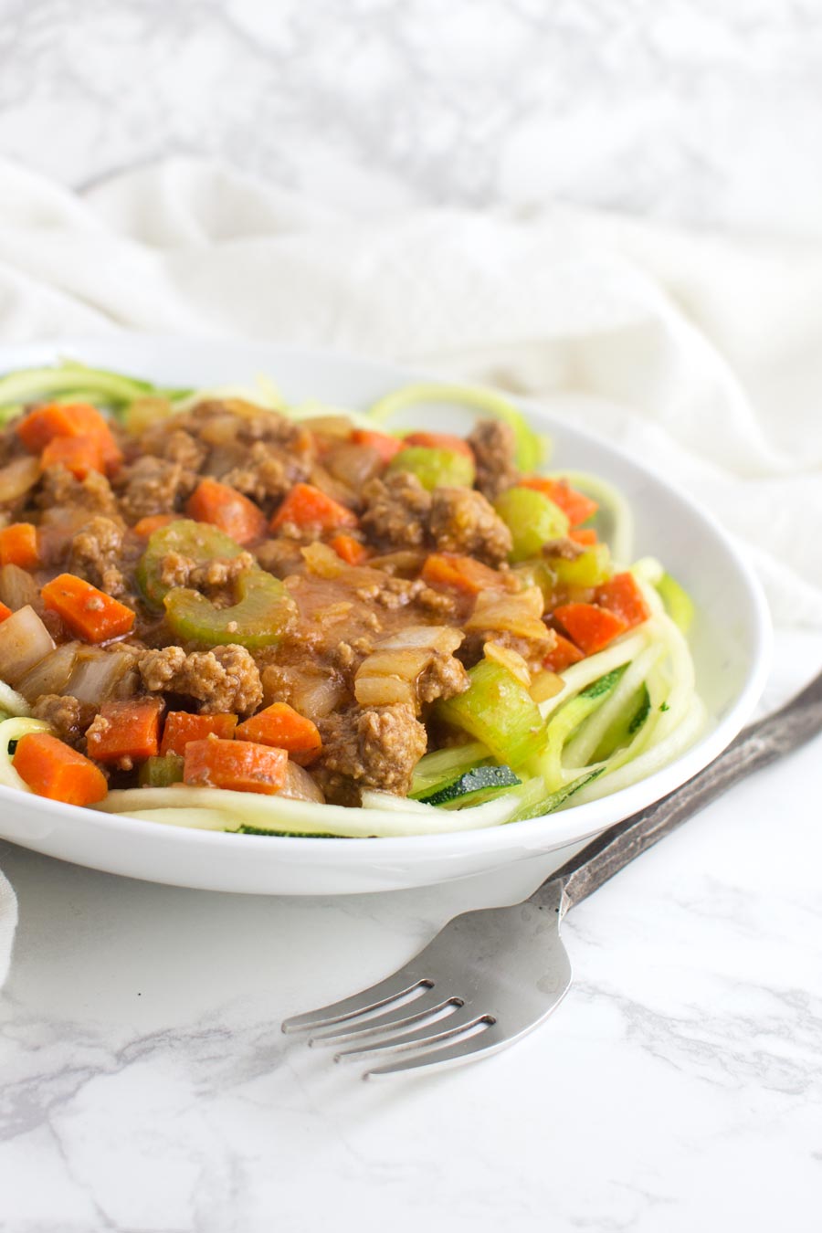 Bolognese recipe from acleanplate.com #paleo #aip #glutenfree