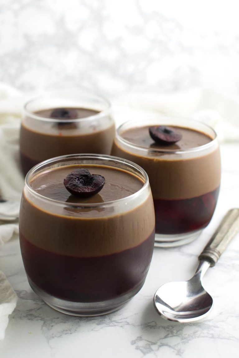 Chocolate Covered Cherry Pudding