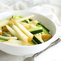 Pear and Fennel Salad recipe from acleanplate.com #paleo #aip #glutenfree