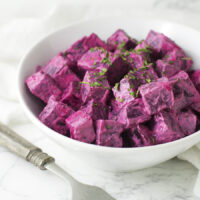 Roasted Beet Salad recipe from acleanplate.com #paleo #aip #glutenfree