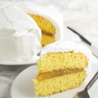 Lemon Curd Cake recipe from acleanplate.com #paleo #aip #glutenfree
