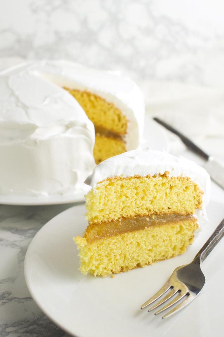 Lemon Curd Cake