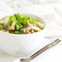 Udon Zoodle Soup recipe from acleanplate.com #paleo #aip #glutenfree