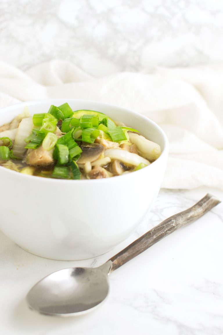 Udon Zoodle Soup