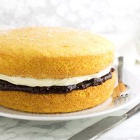 Victoria Sandwich recipe from acleanplate.com #paleo #glutenfree #dairyfree