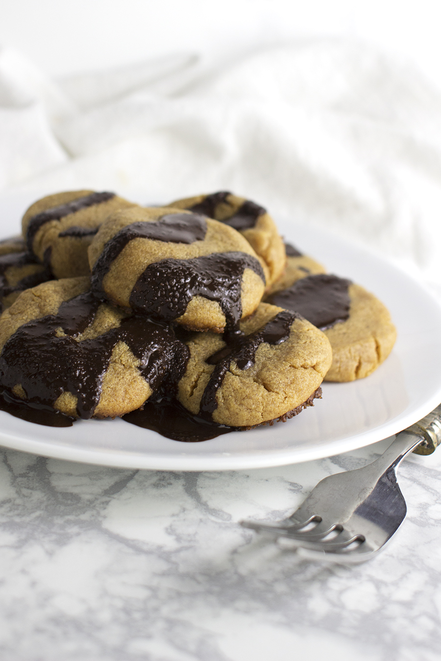 Almond Butter Cookies recipe from acleanplate.com #paleo #glutenfree #dairyfree